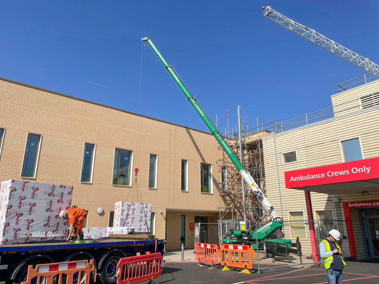 Milton Keynes University Hospital installation project MAT