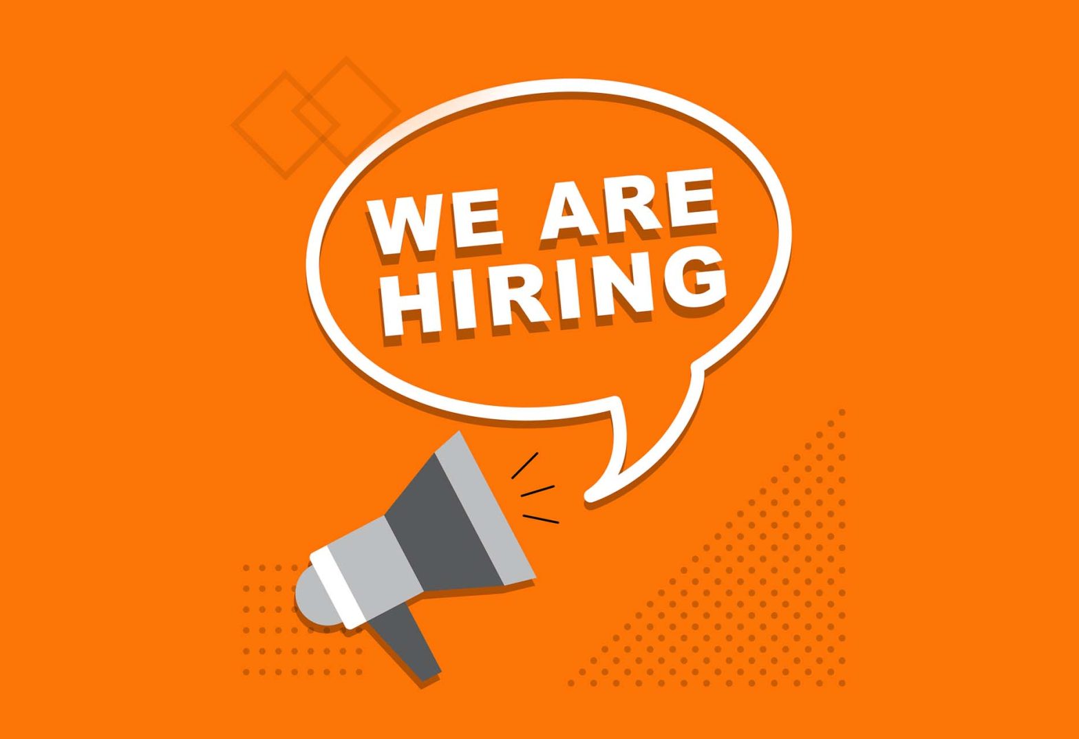 we are hiring
