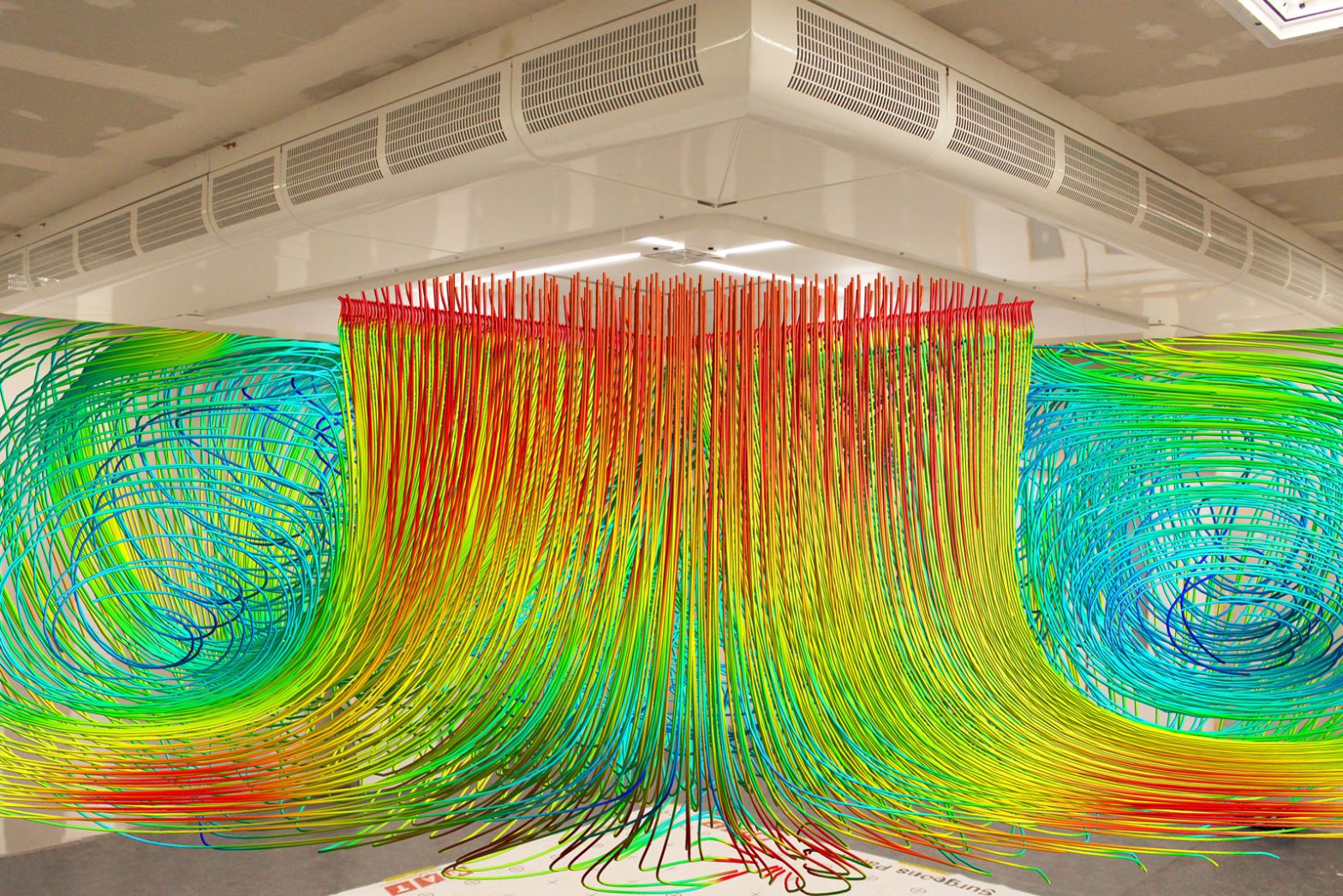 Airflow modelling of MAT UCV canopy undertaken by University of Manchester