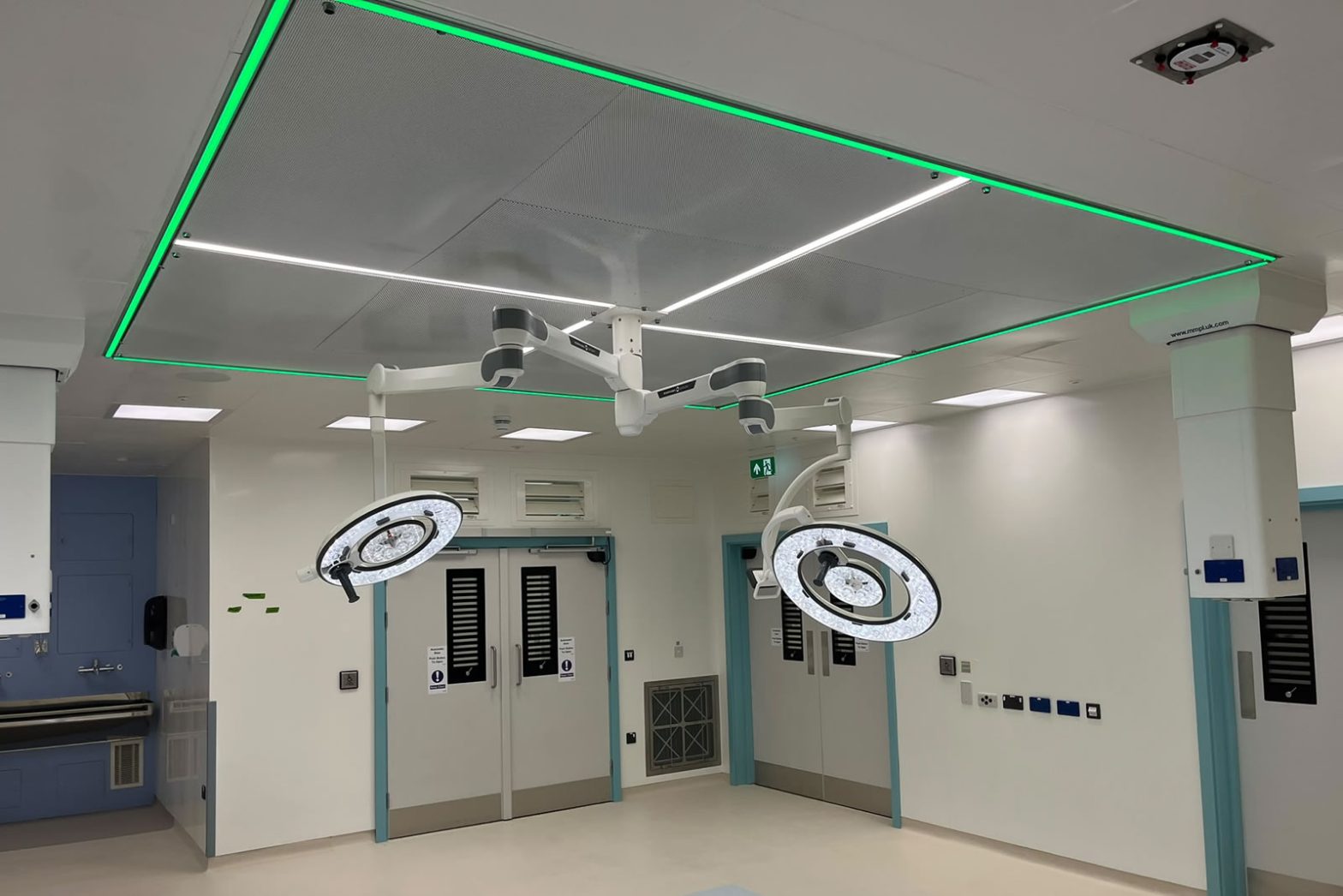 ECO-flow Stealth 3200 ICV canopy at Hereford Country Hospital