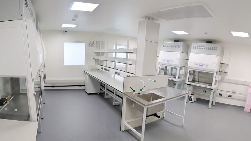 University CL3 labs and cleanrooms – Medical Air Technology