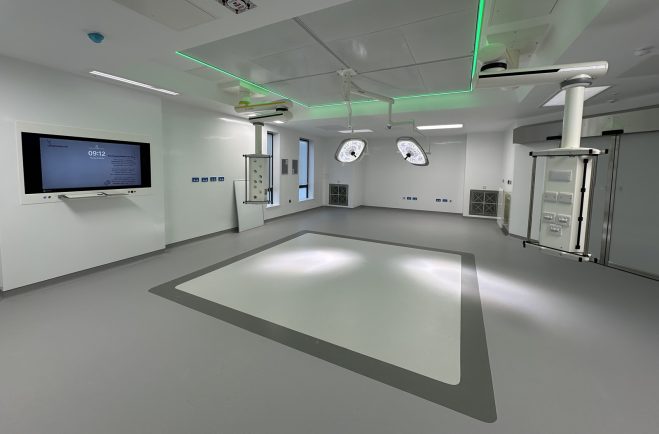 MAT ECO-flow Stealth 3200 ultraclean ventilation canopy at the Robert Jones and Agnes Hunt Orthopaedic Hospital MAT ECO-flow Stealth 3200 ultraclean ventilation canopy at the Robert Jones and Agnes Hunt Orthopaedic Hospital